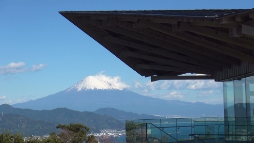 日本平夢テラスからみた富士山