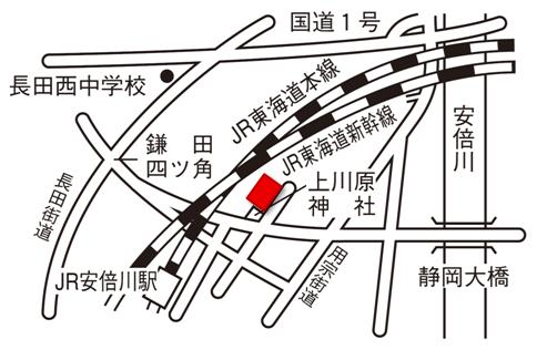長田支所地図